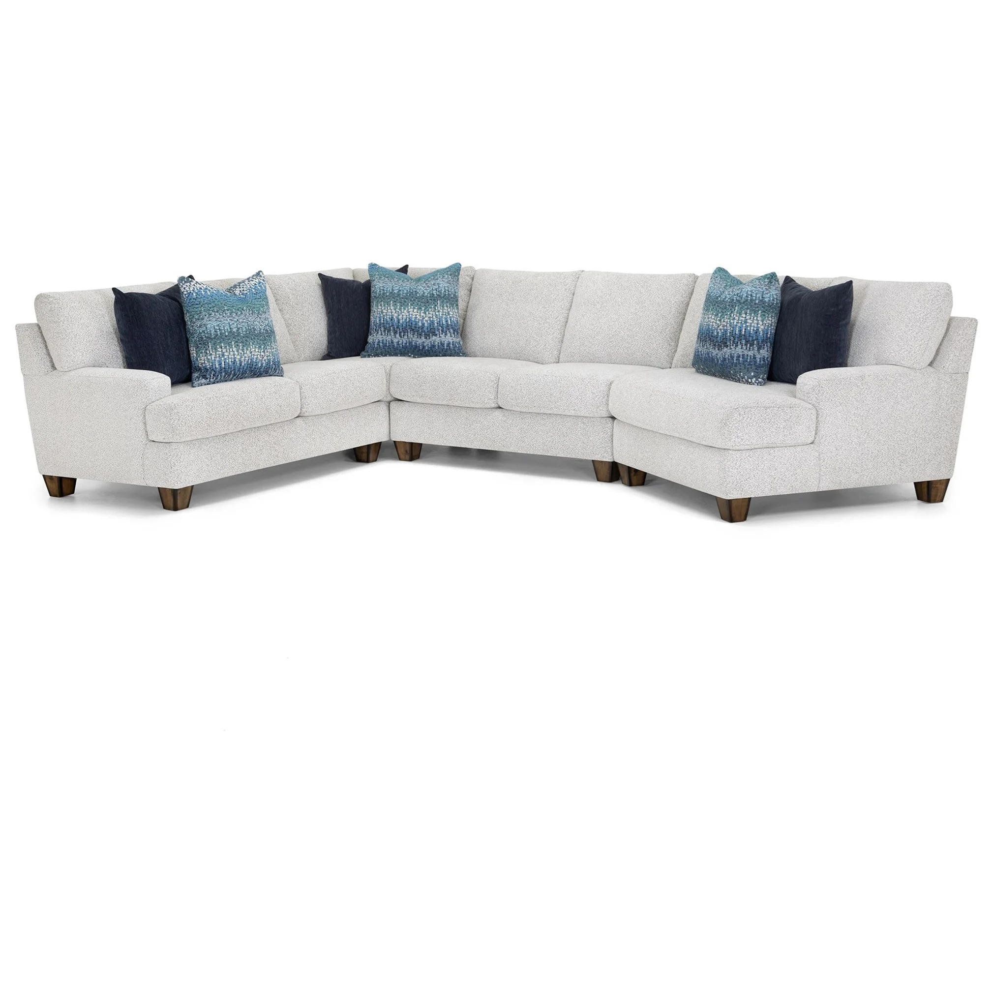 Franklin 964 96449+69+98391908 Sectional Sofa with Piano Chaise